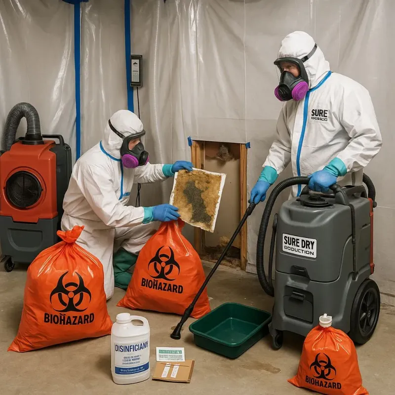Contaminated Water Handling Protocols process in Acalanes Ridge, CA